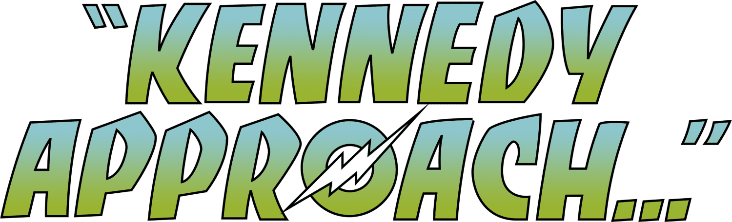 Kennedy Approach logo for Commodore 64
